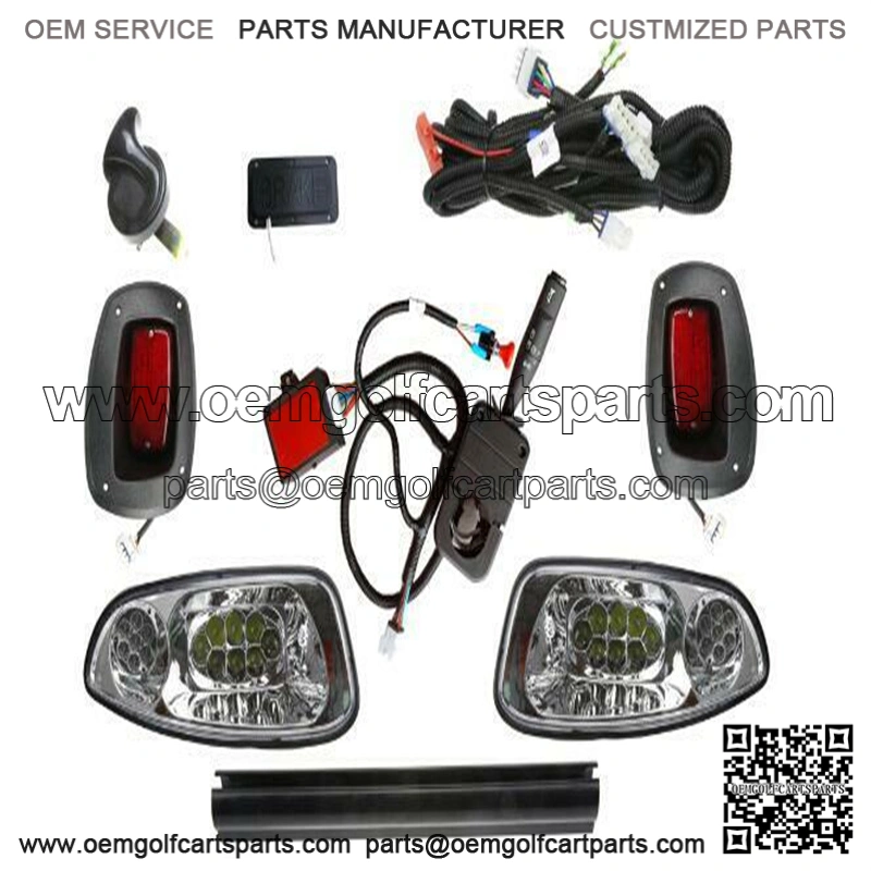 EZ-GO 2015 RXV LED Street Legal High / Low Beam light kit (Street Legal)