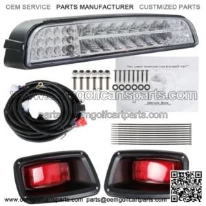 Fits For EZGO TXT 96-13 Golf Cart LED Light Bar Kit + LED Taillights 2 product