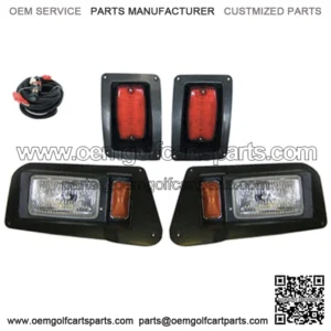 Golf Cart Complete Adjustable Light Kit, Halogen, Yamaha Drive