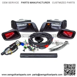 Golf Cart Street Legal HALO/LED Upgrade Light Kit Turn Horn Brake for EZGO TXT