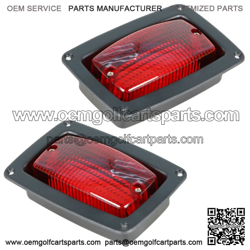 Fits for Club Car DS 2 Golf Cart LED Tail Light 3 Wire Rear Taillights 1017035