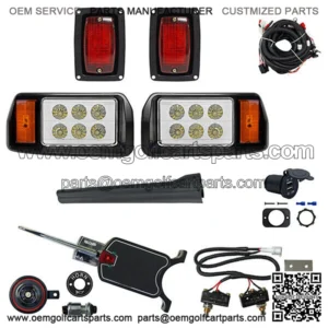 Basic LED Factory Light Kit, Club Car DS 1993-Up Golf Cart (Micro Switch)