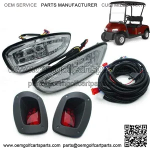 For Golf Cart LED Headlight and Taillight For EZGO RXV Gas and Electric 08-15