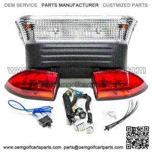 Basic Electric Golf Cart Plug & Go Light Kit for Club Car Precedent Mid 2008+