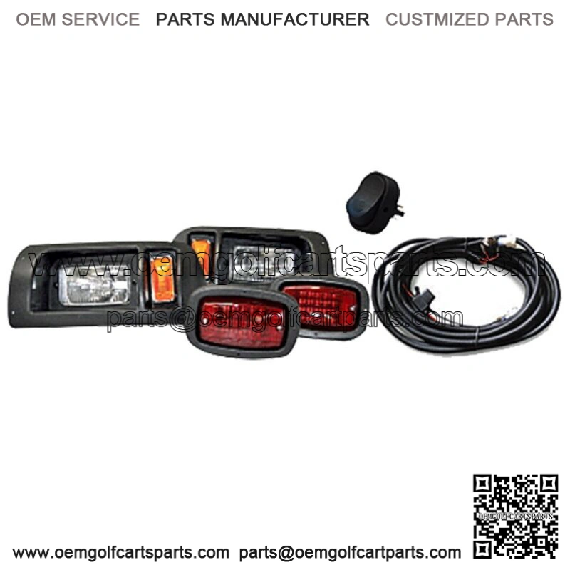 Club Car DS Golf Cart 1993-Up | Headlight Light Kit w/ Tail Lights