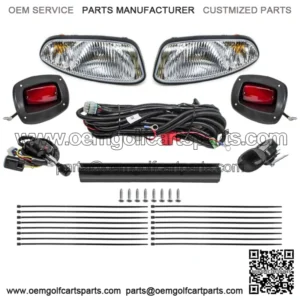 Golf Cart Deluxe Light Kit Fits EZGO RXV 2008-2015 Gas or Electric