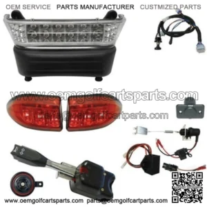 Deluxe LED Light Kit for Club Car Precedent Electric Golf Carts 2008.5+