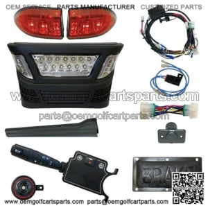 Deluxe LED Light Bar Kit for Club Car Precedent 2004-Up 12-48V Golf Cart