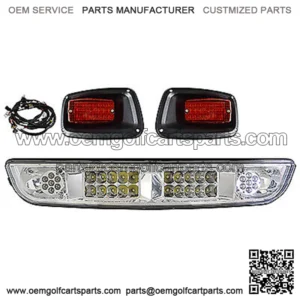Light Bar Kit, LED, Fits E-Z-Go TXT 94-13 gas & electric, 12V, RHOX,