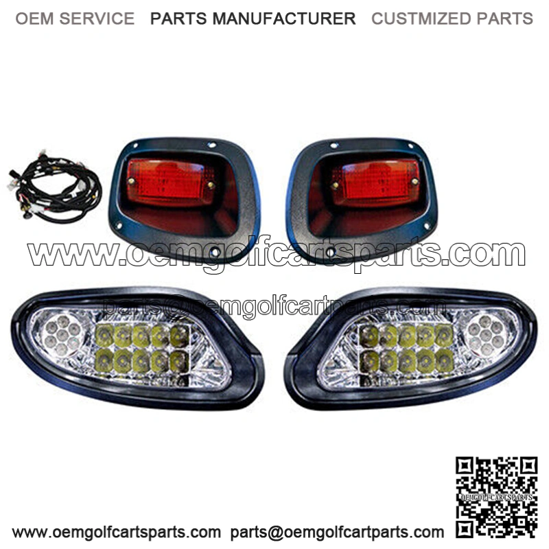 Golf Cart Factory Style Light Kit, LED, for EZGO TXT 2014+ E-Z-GO Golf Car