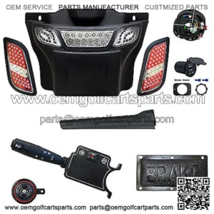 Build Your Own LED Light Bar Kit, E-Z-Go RXV 08-15 (Deluxe, Pedal Mount)