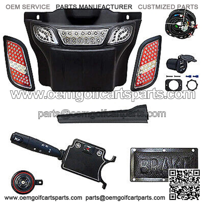 Build Your Own LED Light Bar Kit, E-Z-Go RXV 08-15 (Deluxe, Pedal Mount)