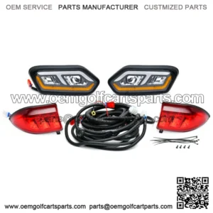 Club Car Tempo LED Light Kit - Headlight & Taillight Kit