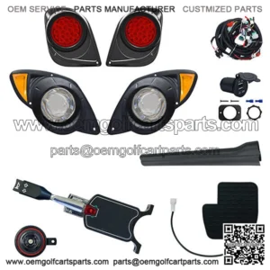 Standard LED Adjustable Light Kit for Yamaha Drive2 12-48V 2020-Up Golf Cart
