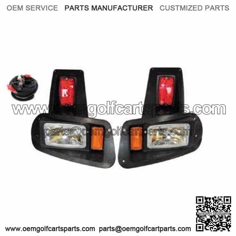 E-Z-GO RXV Golf Cart Complete Adjustable Light Kit, Bulbs