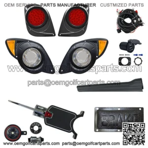 Basic LED Adjustable Light Kit for Yamaha Drive2 12-48V 2017-Up Golf Cart