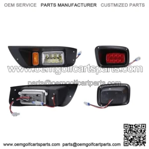 EZGO TXT Premium LED Head Light Tail light Blinker Kit Gas & Electric 1996 2013