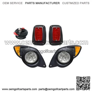 Golf Cart Yamaha Drive 2 (2017-UP) SS LED Adjustable Light Kit