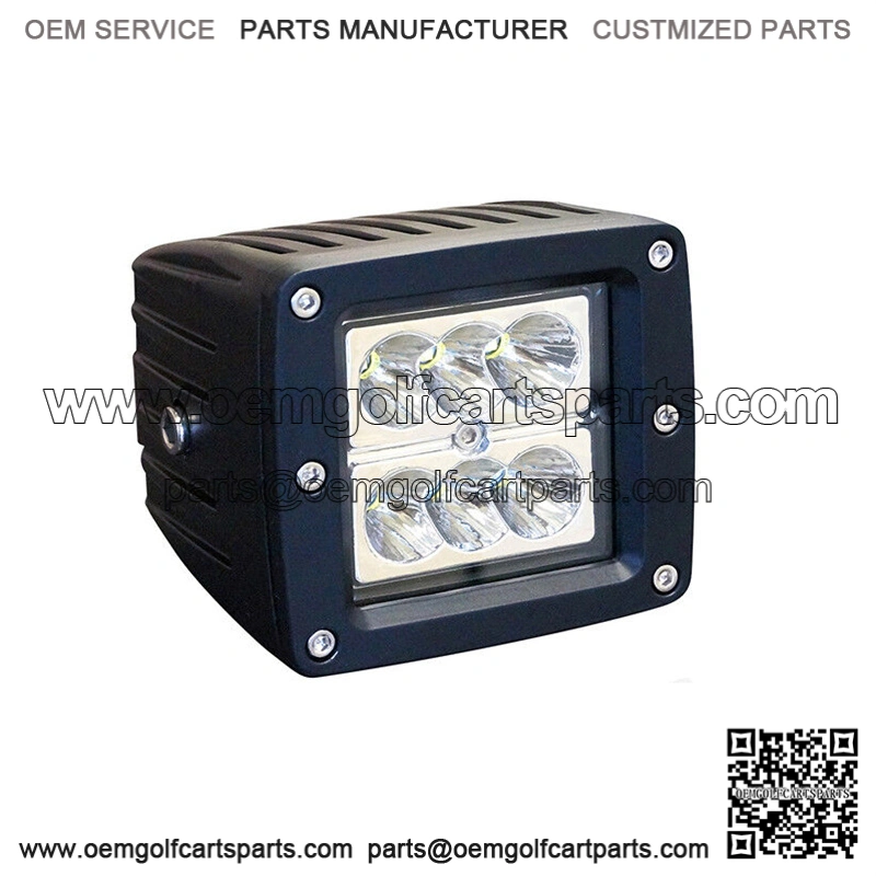 Golf Cart 1500 Lumen LED Utility Spotlight 3.25" (12-24V/ 24W)