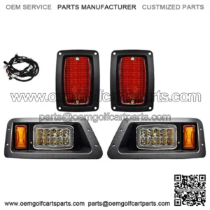 Golf Cart Complete Adjustable Light Kit, LED, Yamaha G14-G22