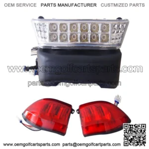 Club Car LED Headlight and Tail Lights Fits 2004-2008.5 Precedent Golf Cart