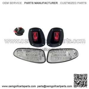 Golf Cart EZGO RXV SS Clear LED Factory Style Light Kit