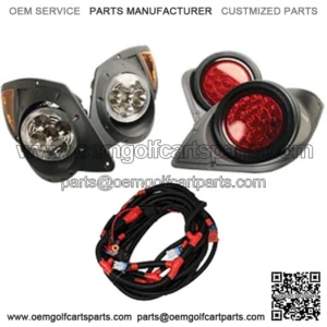 Yamaha G29 Drive Golf Cart 2007-2016 LED Light Kit w/ Tail Lights | 02-120
