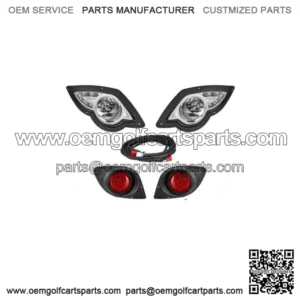 For 2007-2022 Yamaha G29/Drive Golf Cart Headlight Taillight Full LED Light Kit