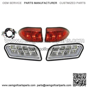 LED Light Kit for Club Car Tempo 12-48 Volt Golf Cart