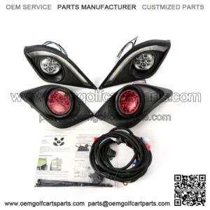 All LED Light Kit Fits Yamaha DRIVE2 Golf Cart 2017-Up Newer