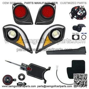 Basic LED Light Kit w/ RGBW LED Running Light for Yamaha Drive2 2020-Up (OE Peda