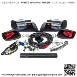 Golf Cart Halogen/LED Upgrade Light Kit Turn Horn Brake for EzGo TXT