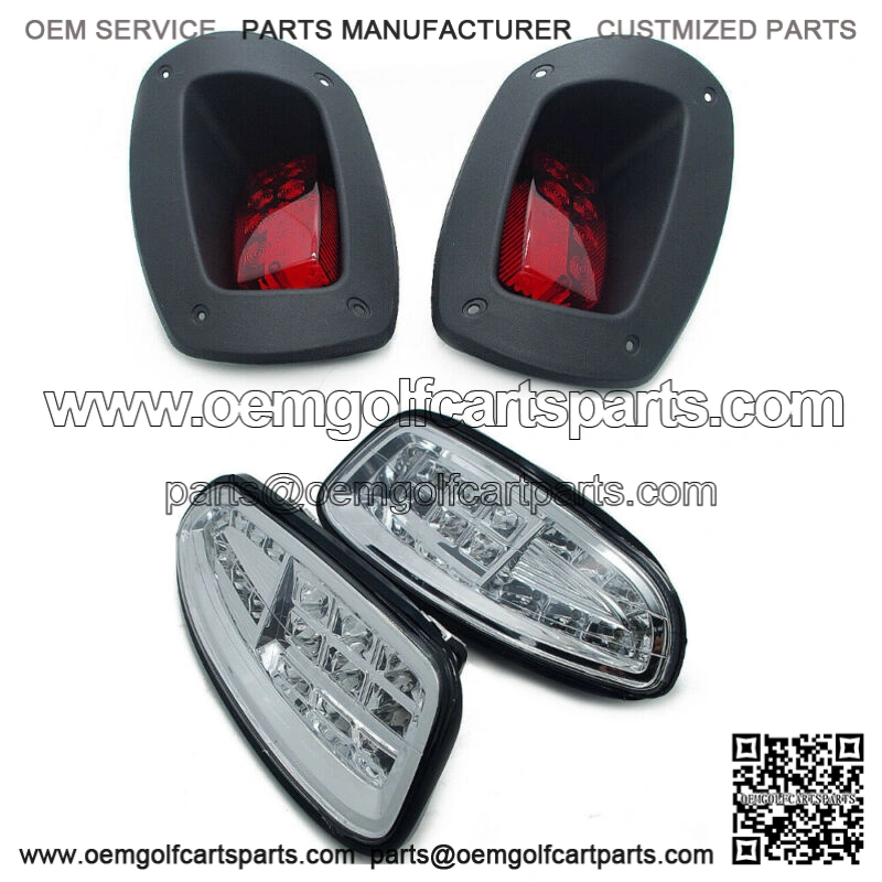 For EZGO RXV MODELS 08-15 Golf Cart LED Headlight & Tail Light Gas or Electric