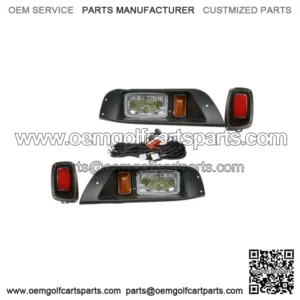 E Z GO GOLF CART PART TXT Golf Cart LED Headlight Tail Light Kit 1994-Up TXT