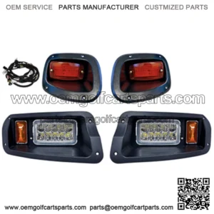 E-Z-GO TXT 2014-Up Golf Cart Adjustable LED Light Kit