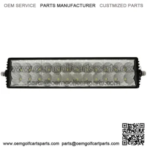 14.5" Golf Cart LED Light Bar - 12V-24V (72 Watt / 5,400 Lumens, Fits All Carts)