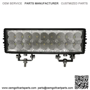 11" Golf Cart LED Light Bar - 12V-24V (54 Watt / 4,050 Lumens, Fits All Carts)