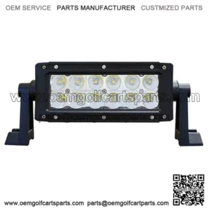 7.5" Golf Cart LED Light Bar - 12-24V (36 Watt / 2,340 Lumens, Fits All Carts)