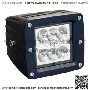 3.25" Golf Cart LED Utility Spotlight - 12-24V (24 Watt / 1,500 Lumens, Fits All Carts)