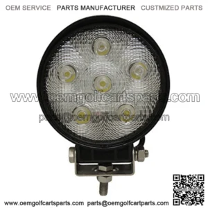 4.5" Golf Cart LED Utility Floodlight - 12V-24V (18 Watt / 1,350 Lumens, Fits All Carts)