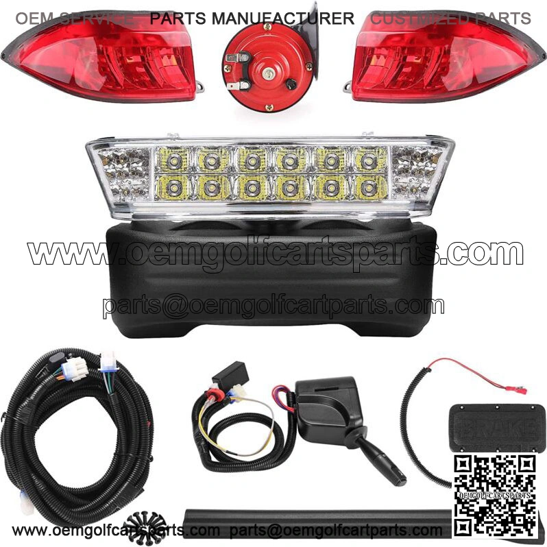 Golf Cart Headlight Taillight LED Light Kit for Club Car Precedent 2004-up 12V