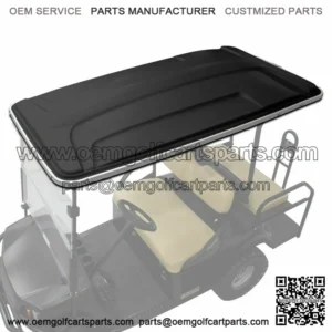 golf cart extended long top canopy roof BLACK club car Ezgo yamaha star 80" 80