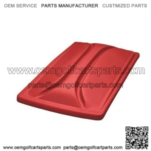 Universal 80"  Long Track Top Golf Cart Roof- RED