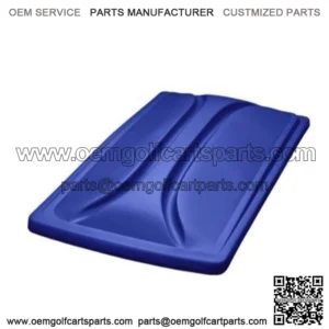 Universal 80" Long Track Top Golf Cart Roof- BLUE