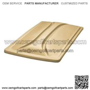 Universal 80"  Long Track Top Golf Cart Roof- TAN