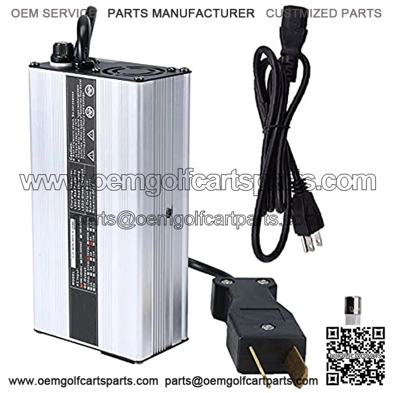 36V 5A Battery Charger Crows Foot Plug Replacement for Yamaha EZGO DS TXT Club Car Golf Cart