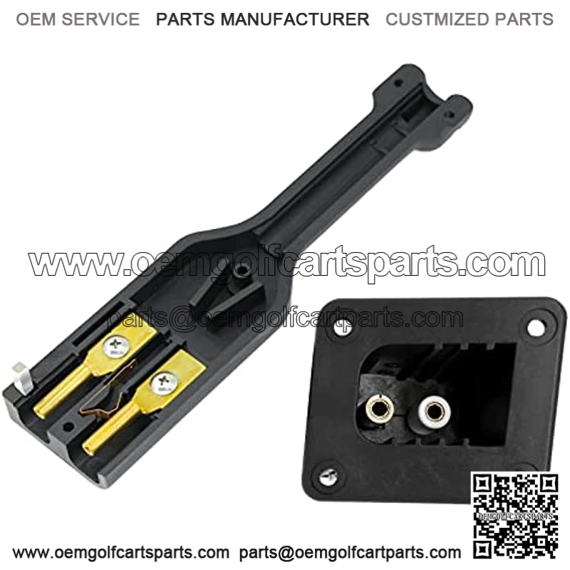 Golf Cart Charger Plug and Socket, 36V Powerwise Charger Receptacle, for EZGO Medalist TXT 1996 Up Electric Golf Carts Replaces Part Number 73345-G01??73063-G01