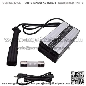 48V 3-Pin Battery Charge Charger with Plug replacement for Yamaha Golf Cart Years 2007 & Up