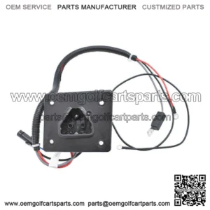 EZGO TXT / RXV Charger Receptacle For 48V Golf Cart W/ Delta-Q Charger 602529