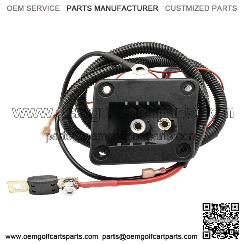 36V Powerwise Charger Receptacle W/ Reed Switch & Resistor Fits EZGO Med/ TXT